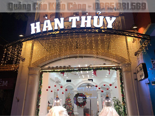 Biển hiệu chữ nổi uy tín, đẹp, chất lượng tại Hải Phòng