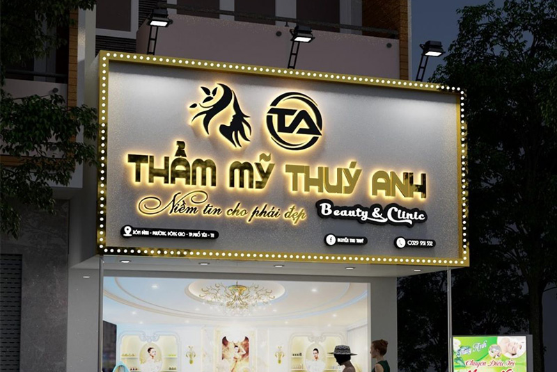Biển hiệu đèn LED tại Hải Phòng thu hút mọi ánh nhìn
