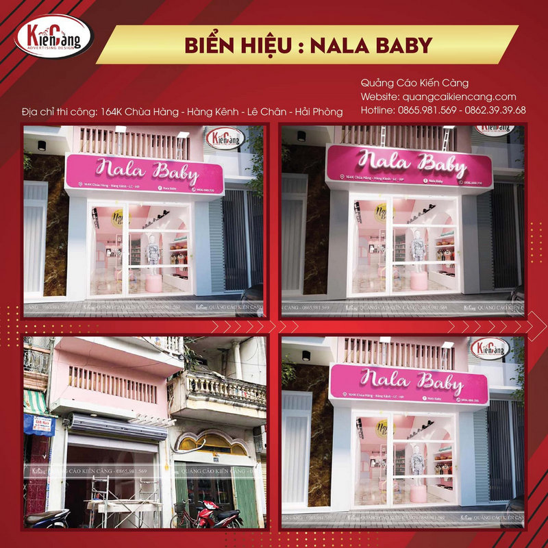  biển hiệu shop mẹ và bé
