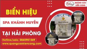 BIỂN HIỆU QUÁN SPA KHÁNH HUYỀN