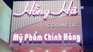 Làm bảng hiệu mỹ phẩm đẹp, giá rẻ tại quảng cáo Kiến Càng