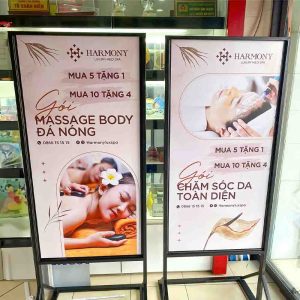 Quảng cáo Kiến Càng chuyên làm bảng hiệu spa đứng uy tín