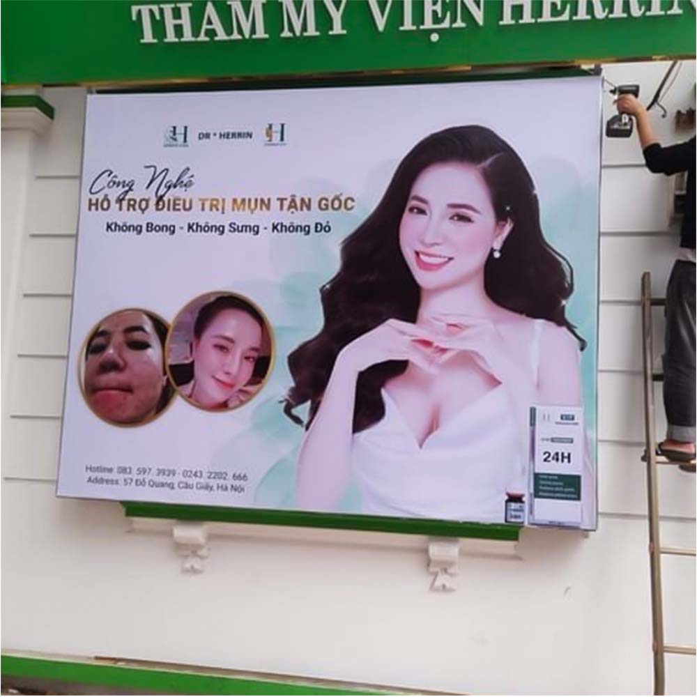 Tiêu chí của một tấm biển bạt Spa đẹp
