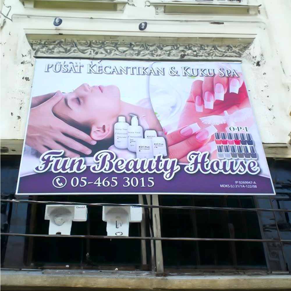 Ưu điểm của biển bạt Spa