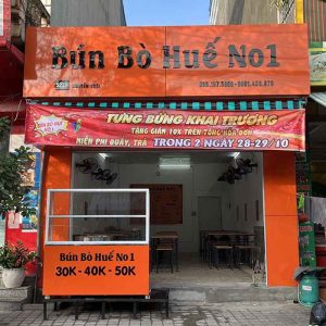 Làm biển quảng cáo quán ăn sáng đẹp, thu hút tại quảng cáo Kiến Càng