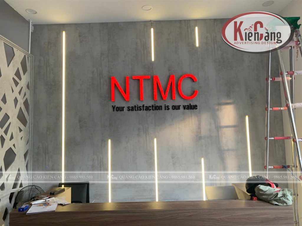 CHỮ NỔI VÁCH LOGO ĐẸP