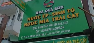 Tầm quan trọng của biển quảng cáo nước mía