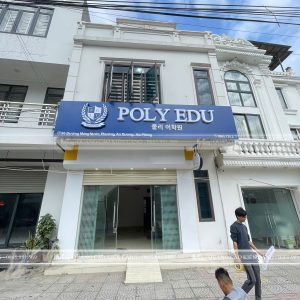 Thi Công Thiết Kế Biển Hiệu POLY EDU Tại Hải Phòng 2025