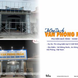 Thiết Kế & Thi Công Biển Hiệu Tại An Trường Hải Phòng