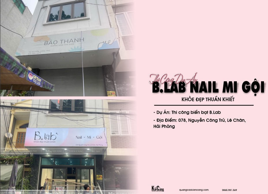 Thiết kế & Thi Công Biển Bạt Nguyễn Công Trứ - Hải Phòng