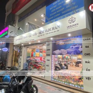 Thiết Kế & Thi Công Showroom Chăn Ga Vaduhan Tại Hải Phòng 2026