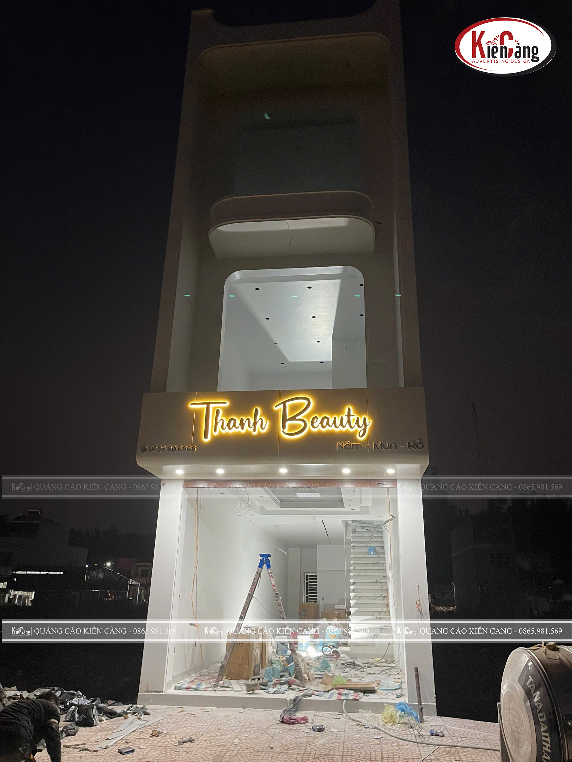 Thiết Kế – Thi Công Biển Hiệu Thanh Beauty Tại Hải Phòng 2026